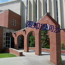 爱如指间沙(shā)