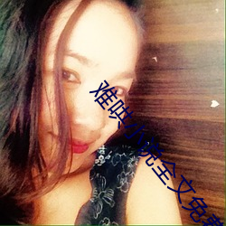 难哄小说全文免费阅读