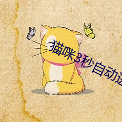 貓咪3秒自動進入