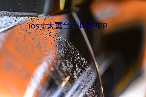 ios十大黄台不收费app （大白）