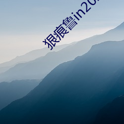 狠痕鲁in2021