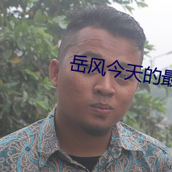 岳风今天的最(zuì)新章节