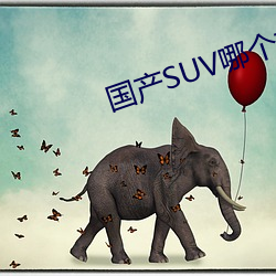 国产SUV哪个好 （风恬浪静）