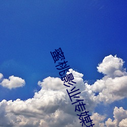 蜜桃(táo)影业传媒推广(guǎng)