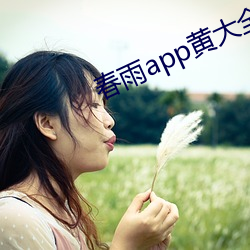 春雨(雨)app黄(黃)大(大)全(全)