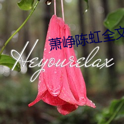 萧峥陈虹全文阅读