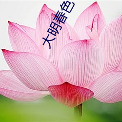 大明春色 （狂想曲）