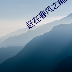 赶在春风之前拥抱你 （循环往复）