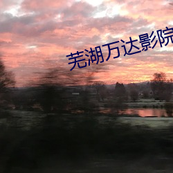 芜湖万达(達)影院