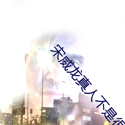 宋威(威)龙真人不是很帅