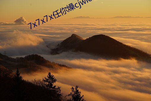 7x7x7x任你(nǐ)燥cjwico