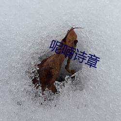 呢喃詩章