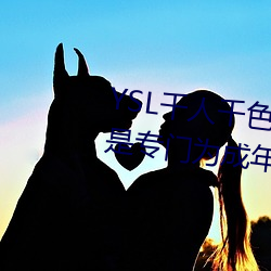 YSL千(千)人(人)千色T9T9T9T9优势点(點)评(評):是专门(門)为成年人(人)打(打)造的(的)!