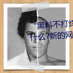 “黑(黑)料(料)不(不)打(打)烊tttzzz地址(址)入口”是(是)什么(麽)?新的网络(絡)用语吗?