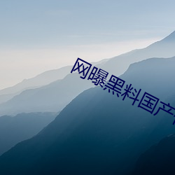 网曝黑料国产传媒