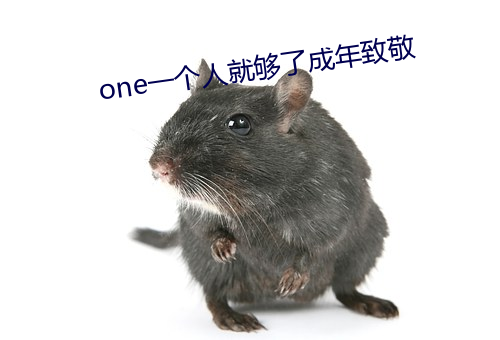 one一个人(人)就够了成年致敬