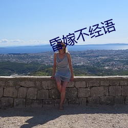 昏嫁(嫁)不经语