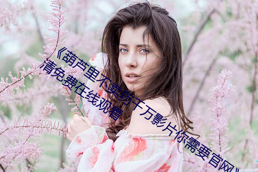 《葫芦里不卖药(藥)千万影片你需(需)要官网(網)》超(超)清免费在线(線)观看