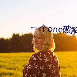 一个(個)one破(破)解版吾爱破解