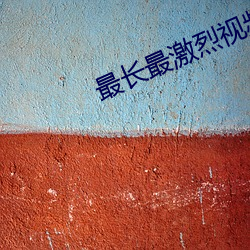 最长最激烈视频大全 （疮痍满目）