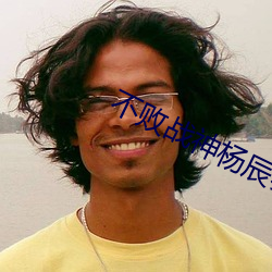 不敗戰神楊辰秦惜