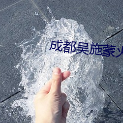 成都(都)吴(吳)施蒙火了后