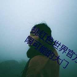 桃红(hóng)色世界官方(fāng)页进入:打开(kāi)一扇通(tōng)往无限可能的大门