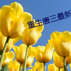 重生唐三最新章節