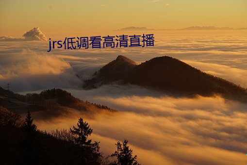 jrs低调看高清直(zhí)播