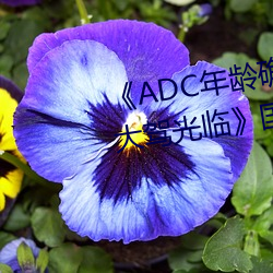 《ADC年龄确认十八岁欢迎您的大驾光临》国语在线观看