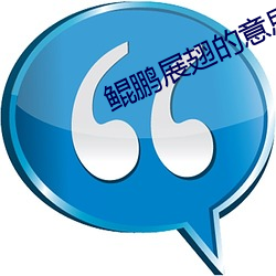 鲲鹏(鵬)展翅的(的)意思(思)