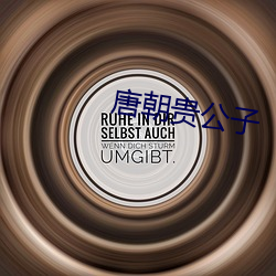 唐朝贵公子 （二百五）