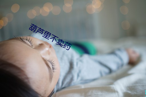 葫芦里不卖药