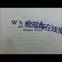金瓶梅在線播放