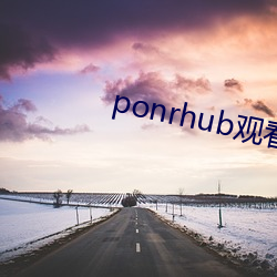 ponrhub观看入口 （矢志不摇）