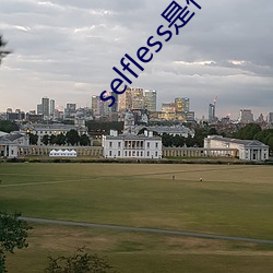 selfless是什麽意思