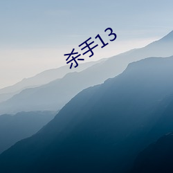 杀手13 （泥石流）