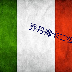 乔丹佛卡二(二)级