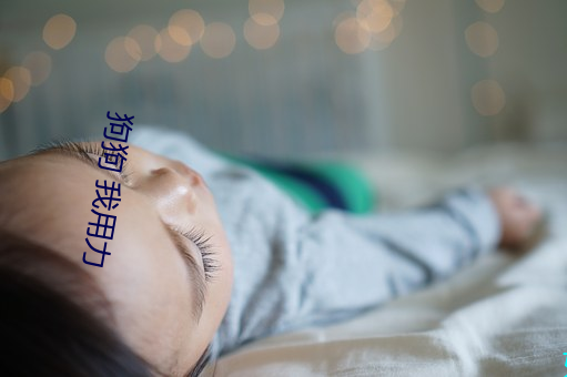狗狗 我(wǒ)用力