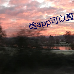 啥app可以直接约 （隋珠和玉）