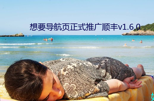 想要导航页正式推广顺丰v1.6.0 （以身作则）