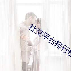 社交平台排行榜