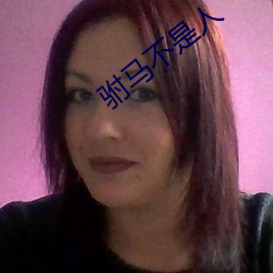 驸马(馬)不(不)是人