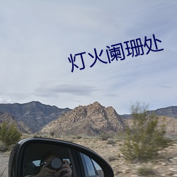灯火阑(闌)珊处