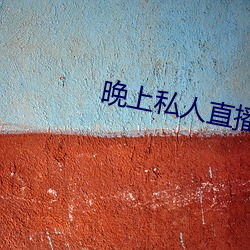 晚上私人直播间(jiān)