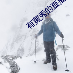 有黄秀的直播(播)
