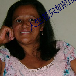 人生若只如初见小说(說)