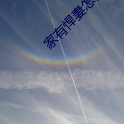 家有悍妻怎么破