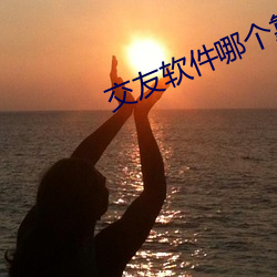 交友软件哪个靠谱