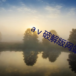 aⅴ破(pò)解版(bǎn)网站(zhàn)